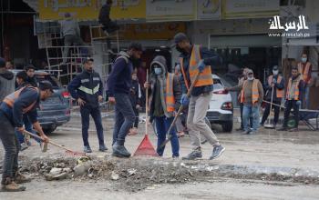 حنعمرّها ثاني: مبادرة مجتمعية واسعة لإزالة الركام وتجميل شوارع غزة