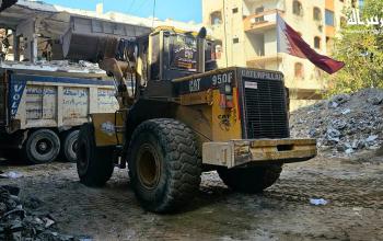تواصل دولة قطر جهودها في إزالة الركام وفتح الطرق في شمال قطاع غزة