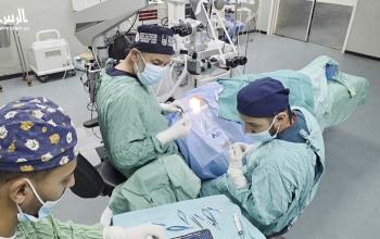 أطباء العيون في مستشفى غزة سيتي: تحديات قاسية وإمكانات شبه معدومة