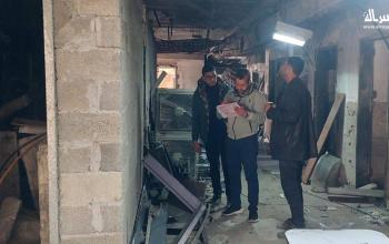 متابعة ميدانية لمشروع ترميم وتأهيل قسم الطوارئ في مجمع الشفاء الطبي