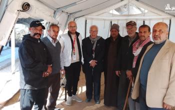وفد من لجنة الزيتون بزيارة نقطة طبية تتبع مؤسسة أطباء بلا حدود