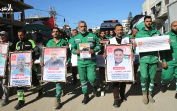 صفارات الإسعاف تطالب بالإفراج عن الطواقم الطبية المعتقلة