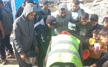 التجمع الفلسطيني للوطن والشتات وهيئة الإغاثة الإنسانية (IHH) لدعم شمال غزة