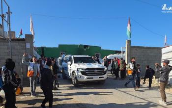 الدفعة الرابعة من مرضى قطاع غزة تغادر من مقر جمعية الهلال الأحمر الفلسطيني