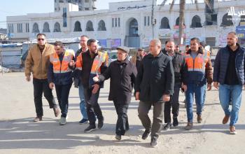 يحيى السراج يتفقد جهود البلدية في أول أيام العيد خلال جولة ميدانية