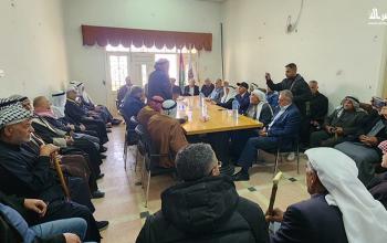 رئيس بلدية غزة يستقبل وفدًا من المخاتير والوجهاء مهنئًا بعيد الفطر