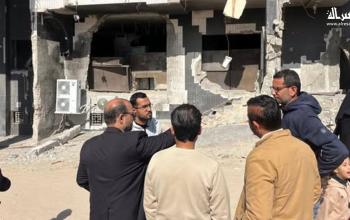 جولة على مشاريع التعافي المبكر في مجمع الشفاء الطبي