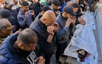 تشييع الشقيقين سائد وفهمي قدّوم بعد استهدافهما في الشجاعية بغزة