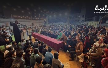 ضمن مهرجان "غزة القرآن عز وإحسان".. مسجد السوسي (قباء الجديد) بمدينة غزة يكرّم 5 من حفظة القرآن الكريم كاملاً و255 من حفظة أجزاء القرآن