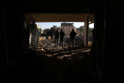 تدمير 5 مباني حصيلة العدوان