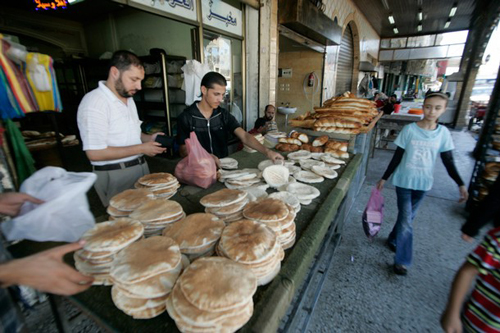 مخبز في غزة (أرشيف)