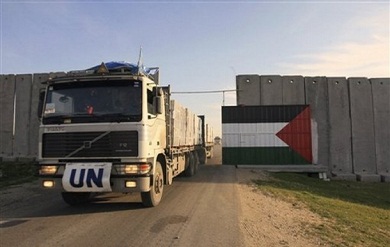 الاحتلال تراجع عن السماح بدخول الاسمنت للانروا