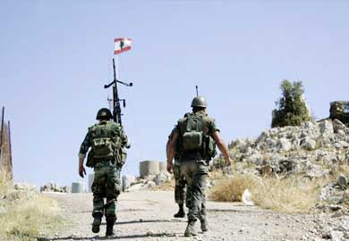استنفار فى صفوف الجيش اللبنانى 