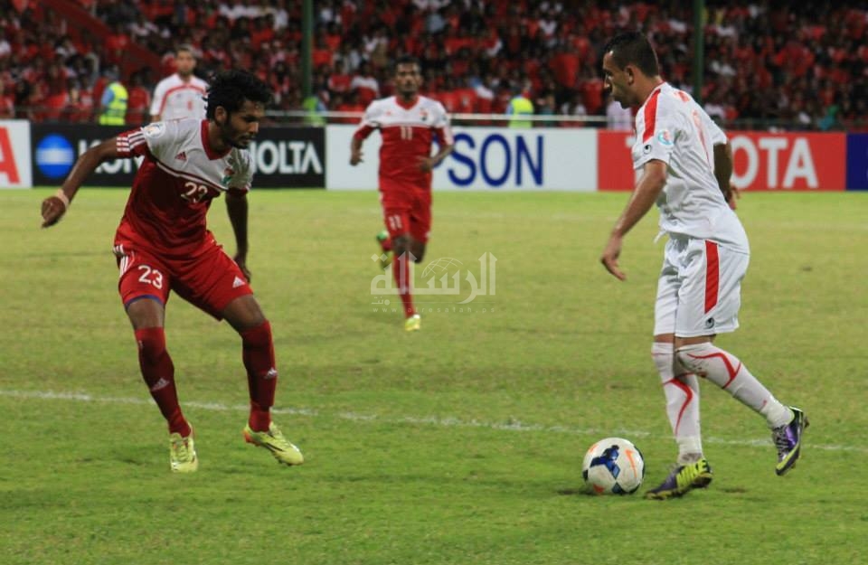 جانب من المباراة