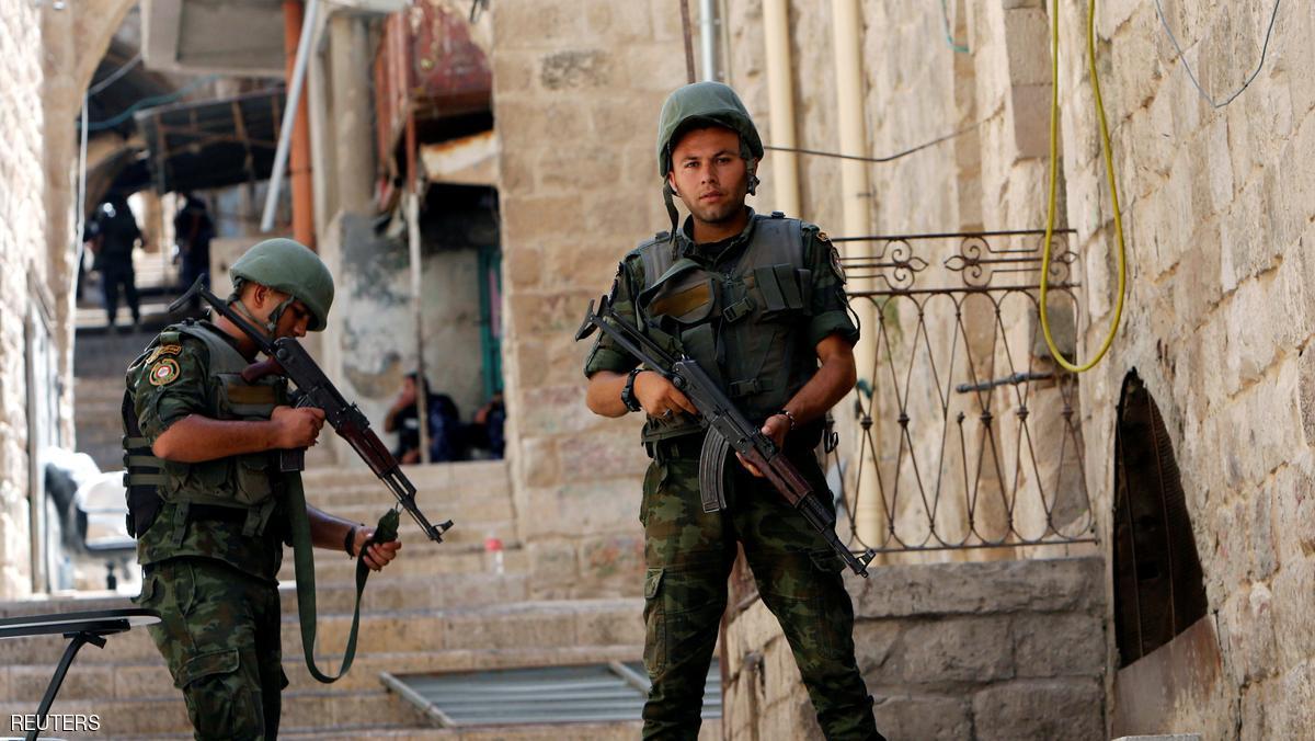 الاجهزة الامنية في الضفة المحتلة