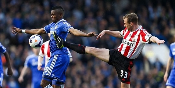 جانب من المباراة