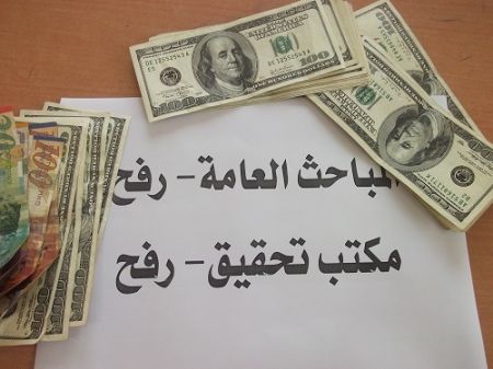 مباحث رفح تعيد مسروقات قيمتها 6 آلاف $  