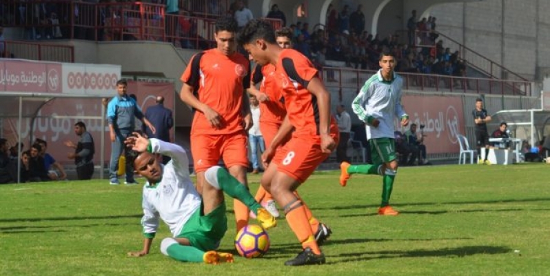 جانب من المباراة