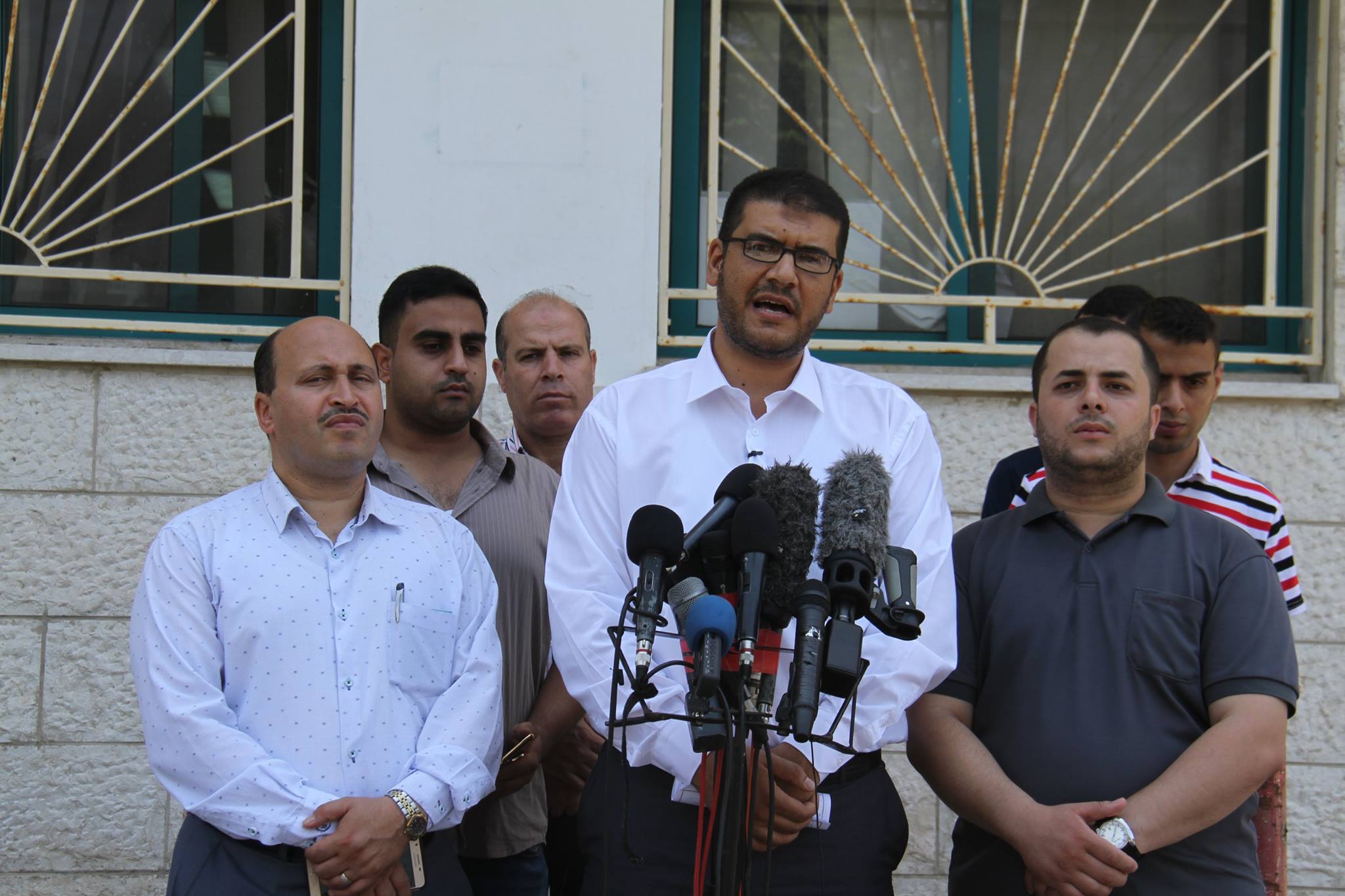 جانب من المؤتمر الصحفي