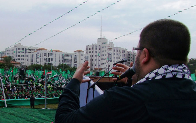 فرقة الوعد في انطلاقة حماس ال 25 (الأرشيف)