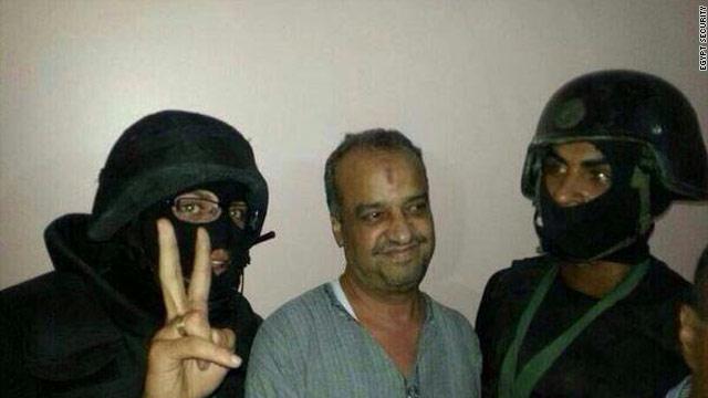 البلتاجي لحظة اعتقاله