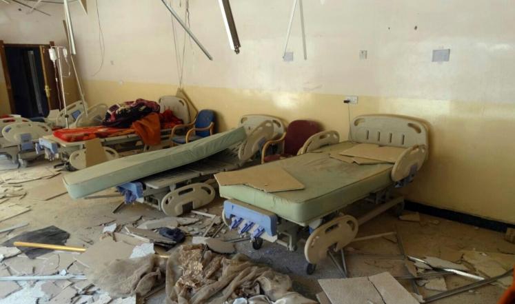 دمار أحدثته غارة سابقة للجيش العراقي قرب الفلوجة