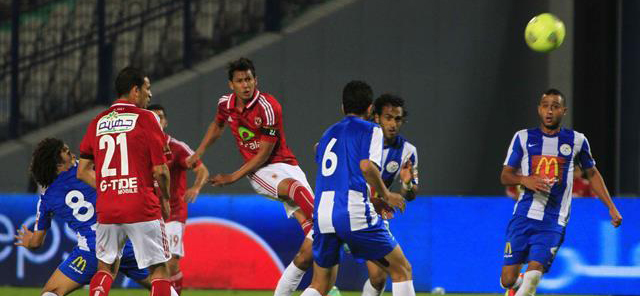 جانب من المباراة