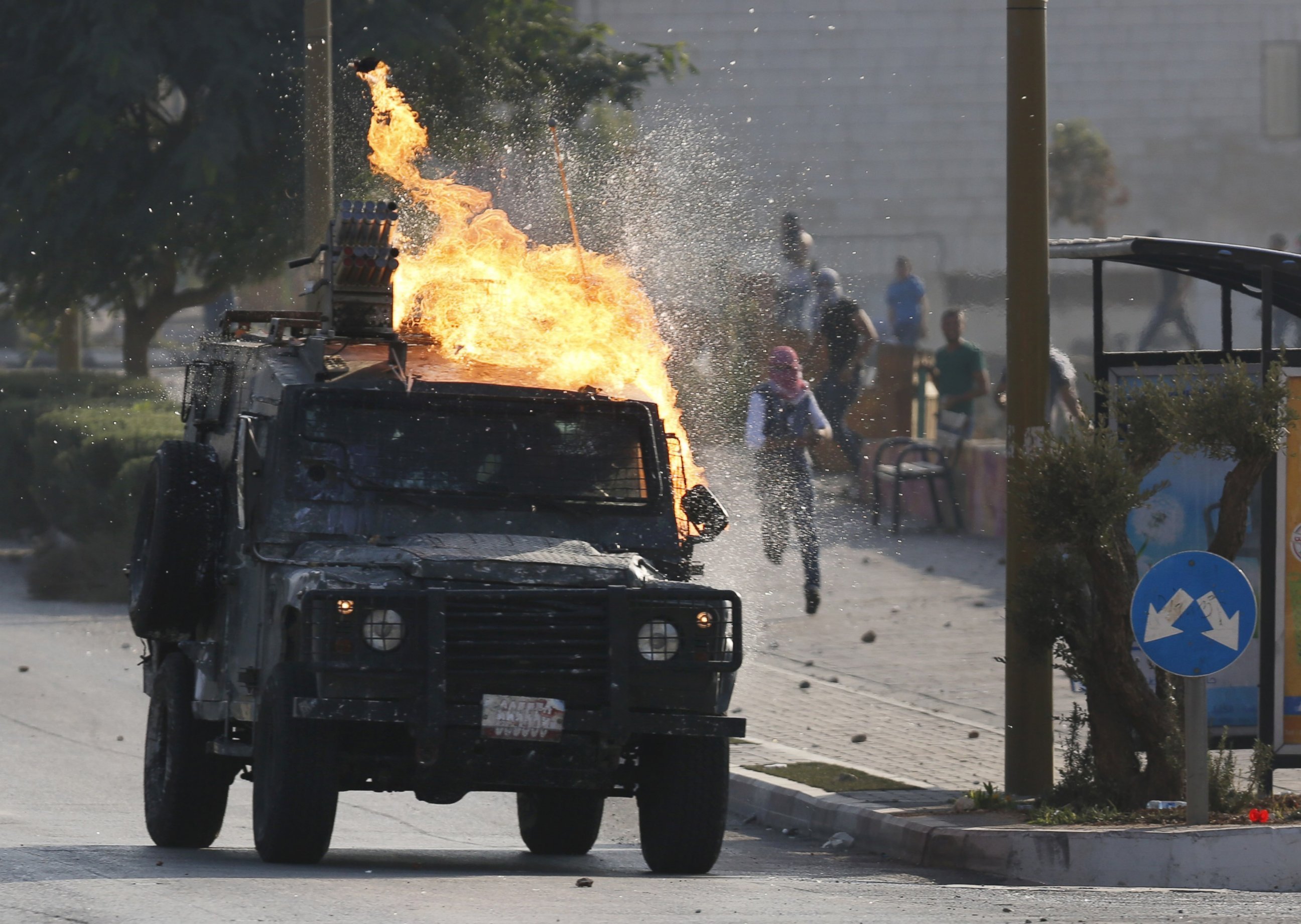 خلال مواجهات بالضفة المحتلة