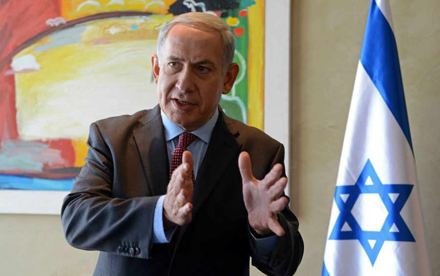  رئيس الوزراء الاسرائيلي بنيامين نتنياهو