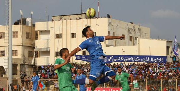 جانب من مباراة سابقة بين الطرفين