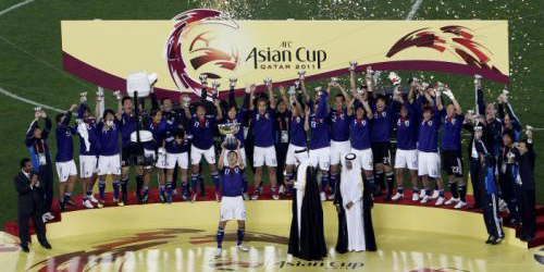 منتخب اليابان بطل كأس آسيا 2011