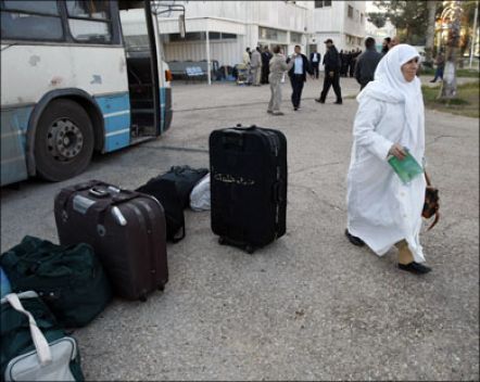 احد الحجاج الفلسطينين(ارشيف)