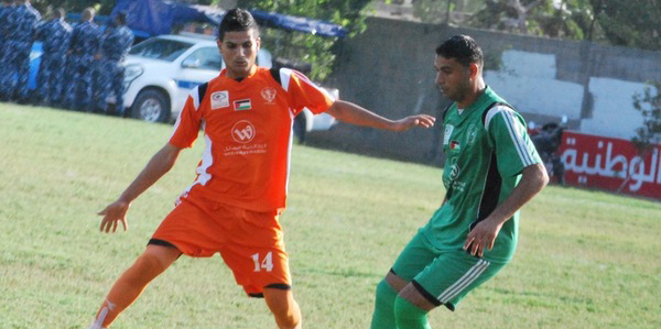 جانب من المباراة