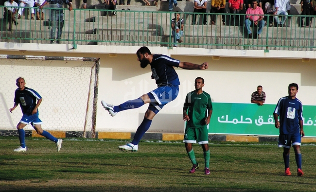 حسن موسى في أحد لقاءات شباب رفح