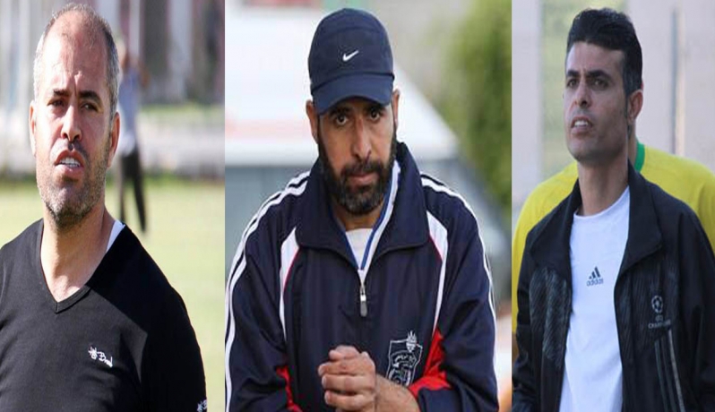 من اليمين: حجاج, وخليفة, وعبد الهادي