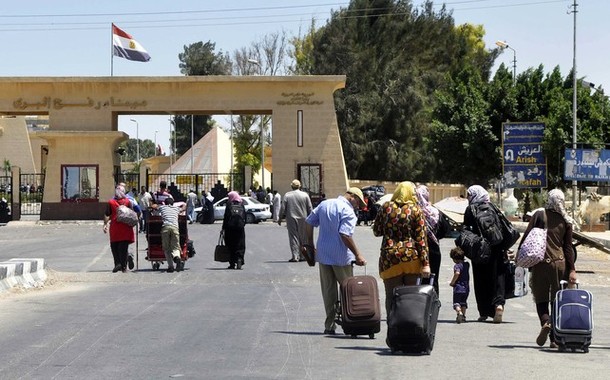 معبر رفح البري (الأرشيف)