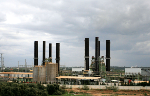 شركة الكهرباء في غزة (الأرشيف)