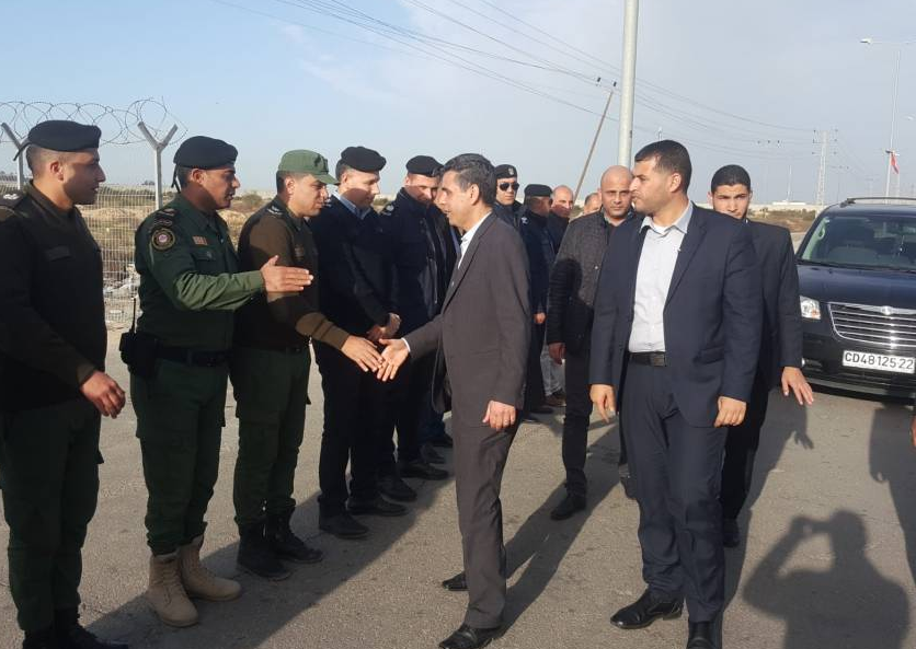 مسؤول أمني مصري يصل غزة