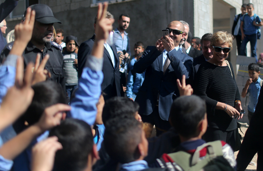 وفد اوروبي يزور غزة.PNG