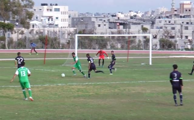 جانب من المباراة