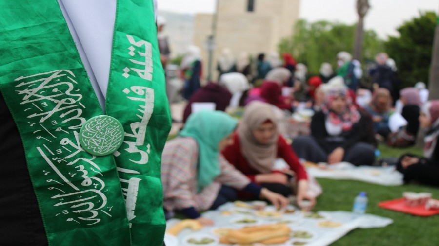 فعالية افطار اقامتها الكلتة الاسلامية في جامعة النجاح (صورة ارشيفية)