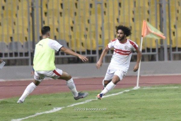 فرحة لاعبي الزمالك بالفوز