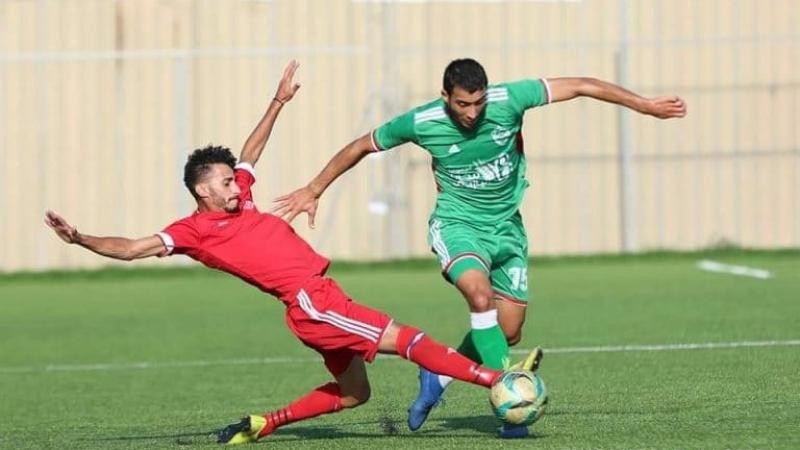 جانب من المباراة