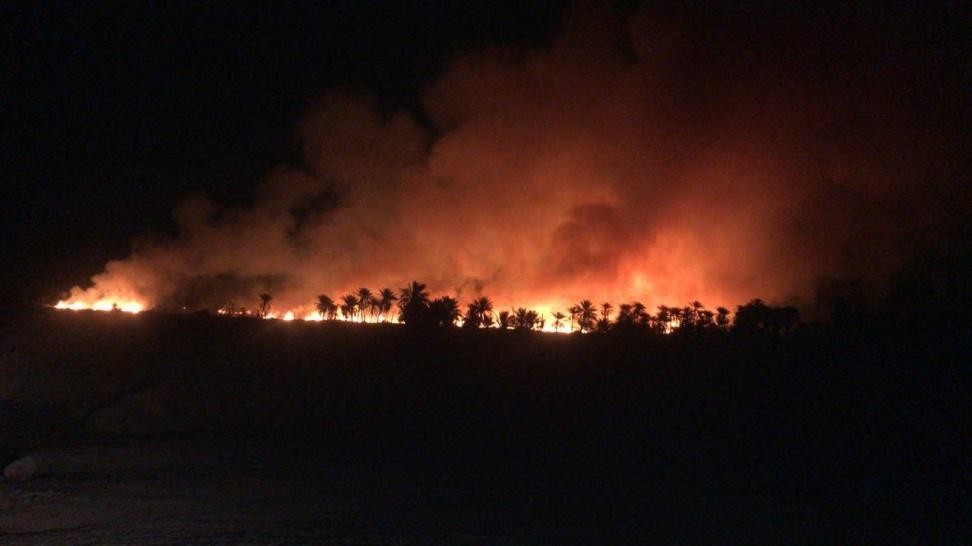 الدفاع المدني يخمد 6 حرائق في محافظة جنين