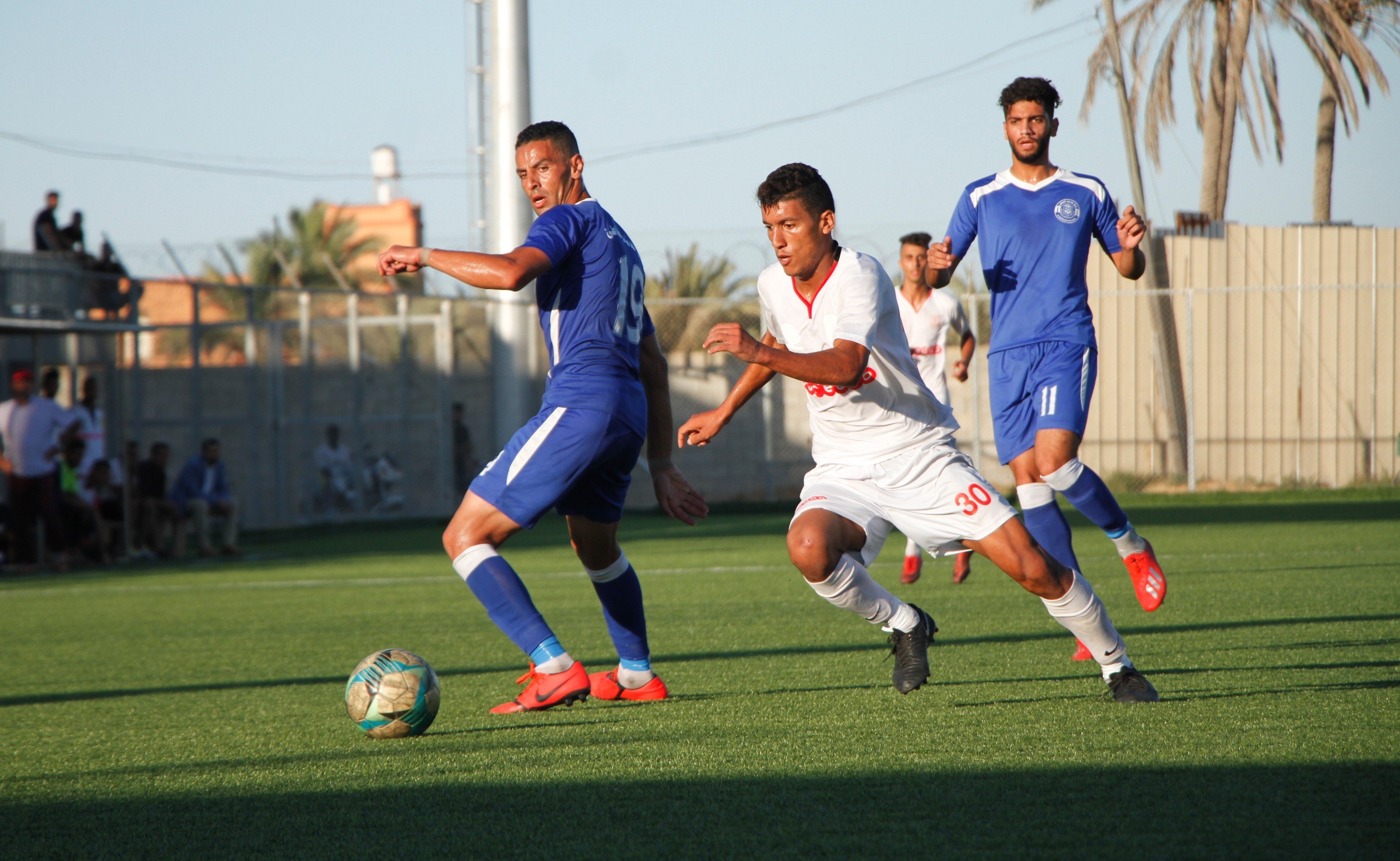 جانب من أحد مباريات دوري الممتازة