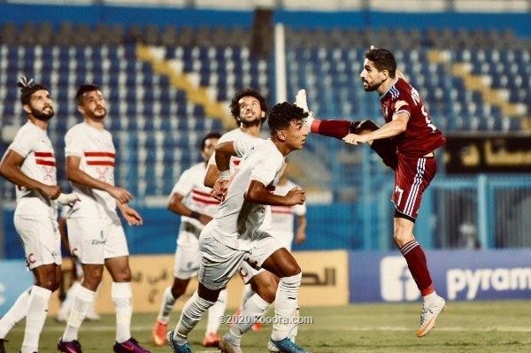 جانب من أحد مباريات الزمالك السابقة