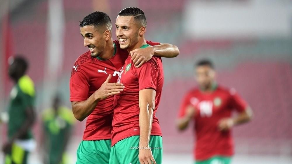 فرحة لاعبي المغرب بالفوز