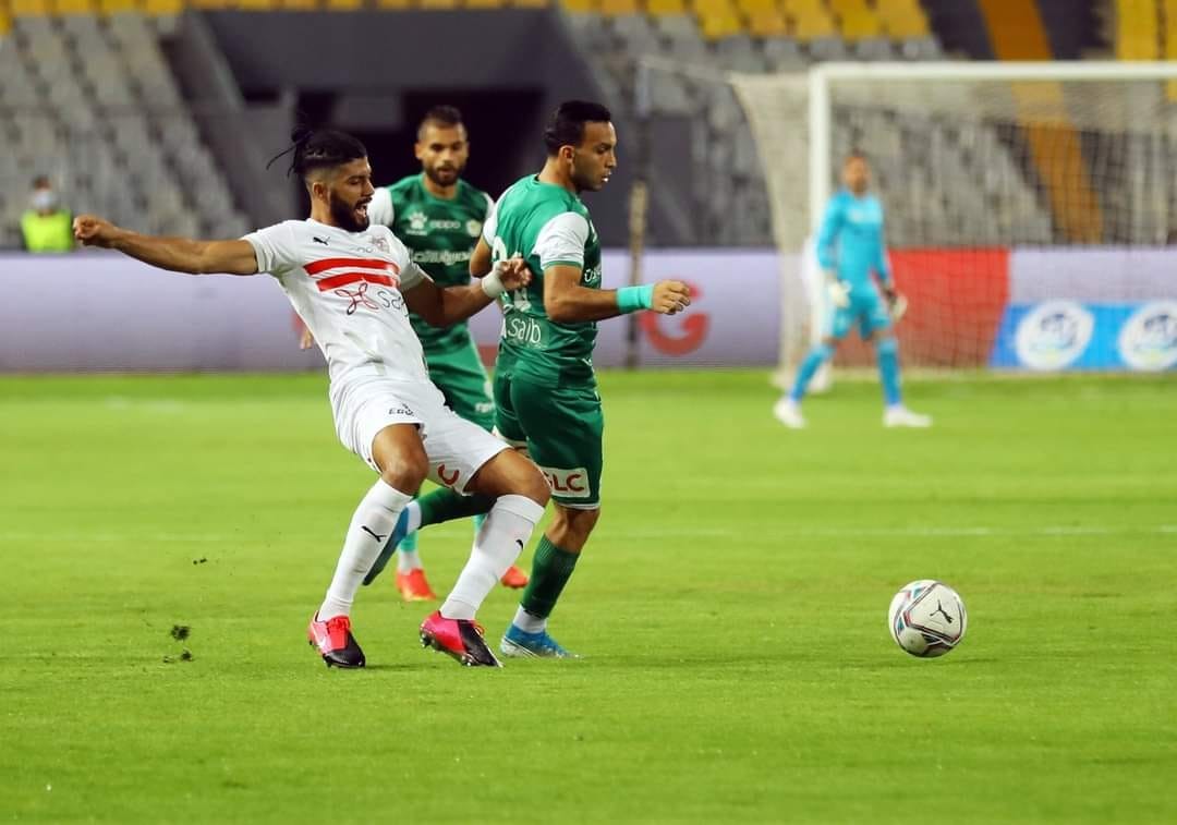 جانب من أحد مباريات الدوري المصري