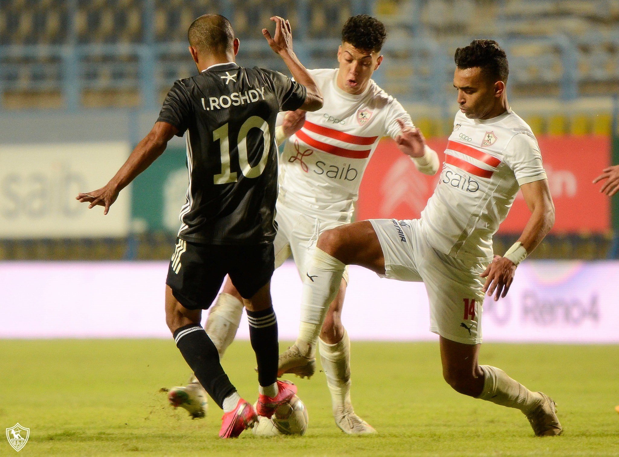 جانب من أحد مباريات الدوري المصري