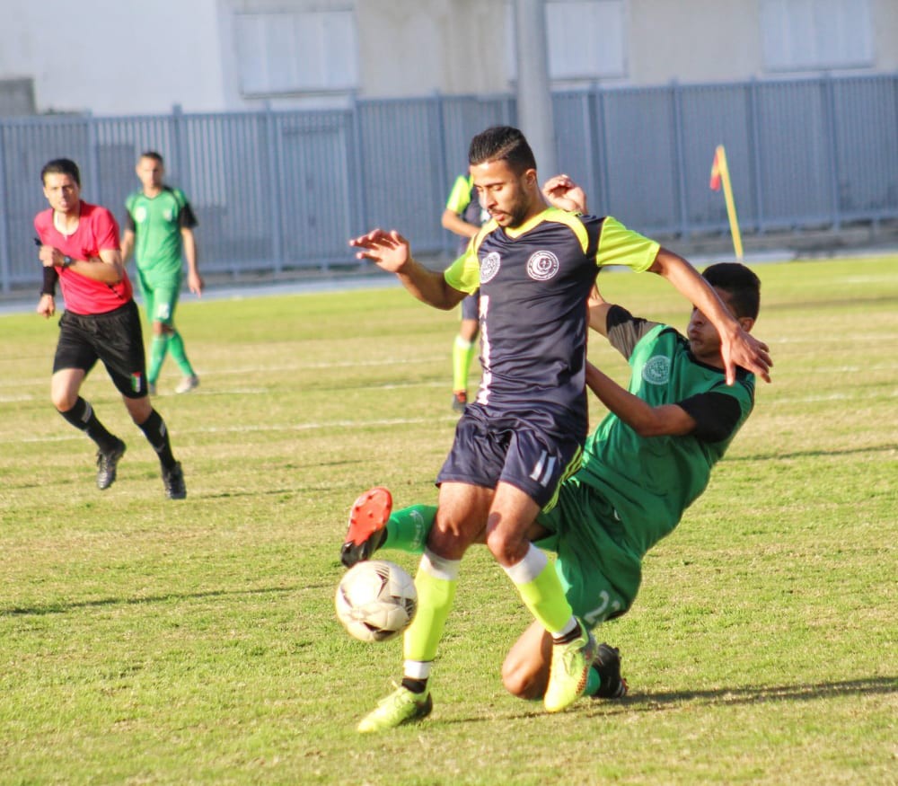 جانب من المباراة